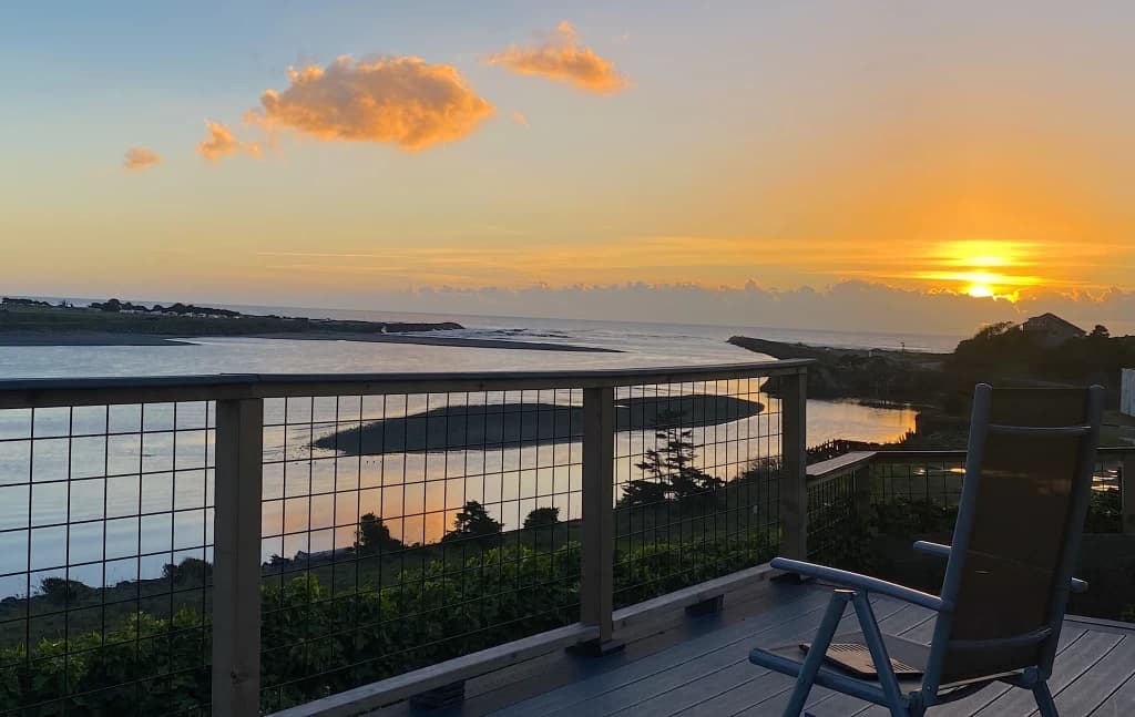 River’s End-Best River and Ocean Views, 2+acres, Hot Tub vacation rental in Gold Beach — photo 2