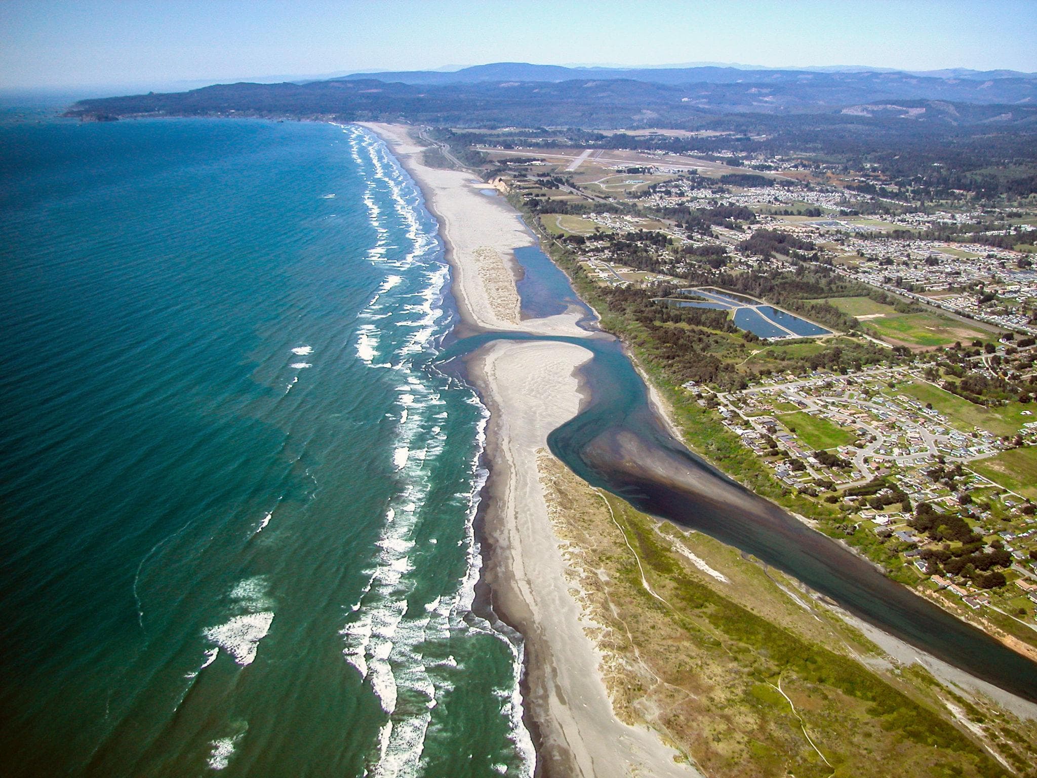 Coastal view of Arcata